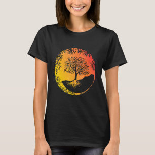 Tree Of Life Celtic Viking Yoga Celtic T-Shirt