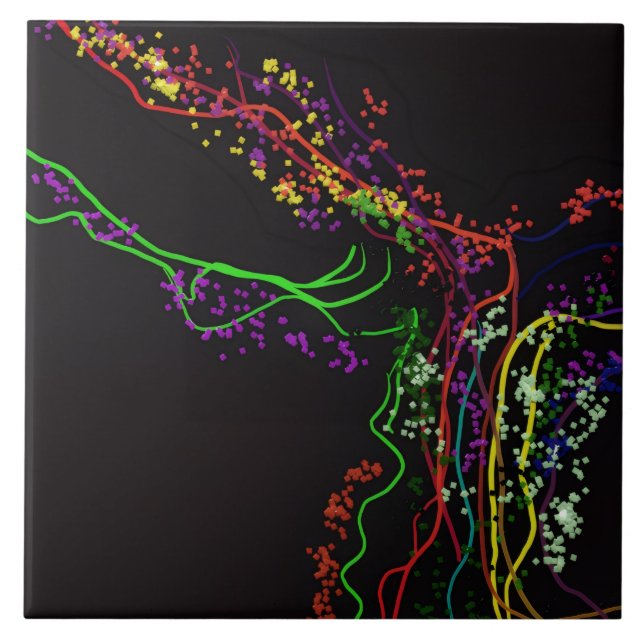 Tree of Life Ceramic Tile (Front)