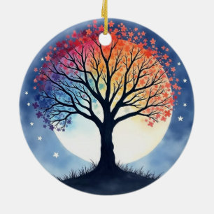 Tree of Life Ceramic Tree Decoration
