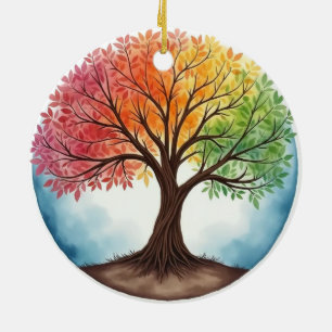 Tree of Life Ceramic Tree Decoration