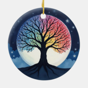 Tree of Life Ceramic Tree Decoration