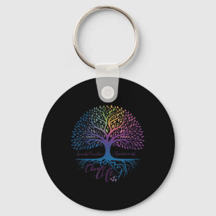 Tree Of Life Choose Life Suicide Prevention Awaren Key Ring