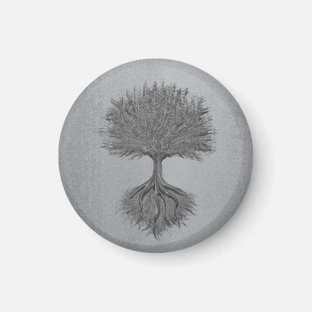 Tree of Life Chrome 2 Magnet (Front)