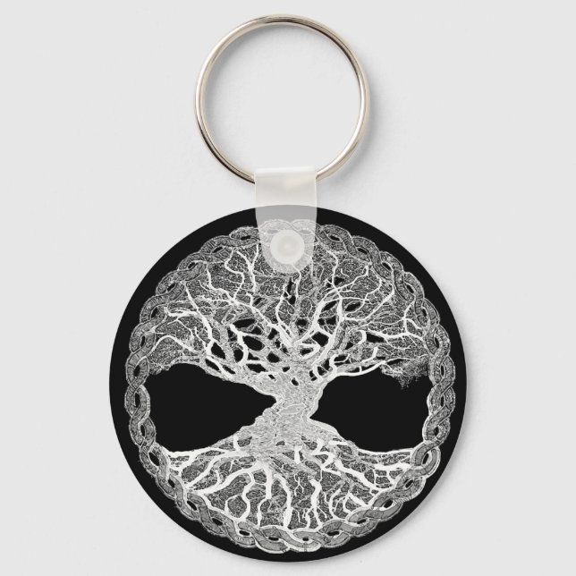 Tree of Life Circle of Life Key Ring (Front)