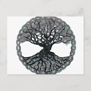 Tree of Life Circle of Life Postcard