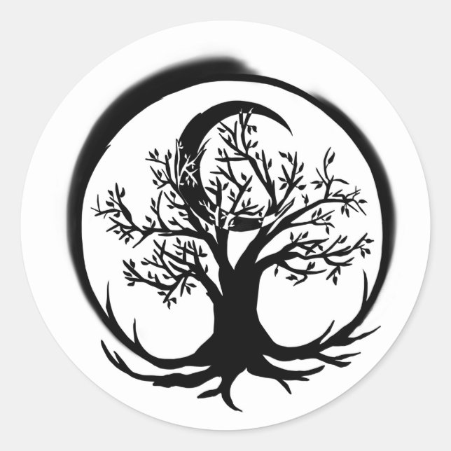 Tree of Life Classic Round Sticker (Front)