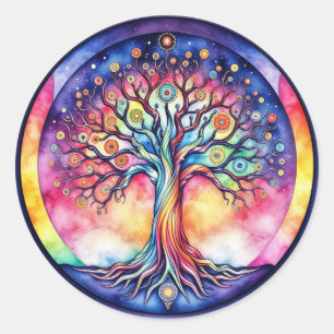 Tree of Life  Classic Round Sticker