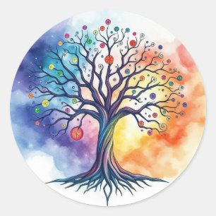 Tree of Life  Classic Round Sticker