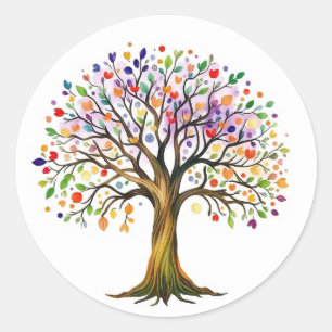 Tree of Life Classic Round Sticker