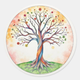 Tree of Life  Classic Round Sticker
