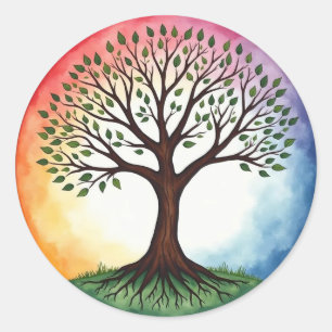Tree of Life Classic Round Sticker