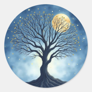 Tree of Life Classic Round Sticker