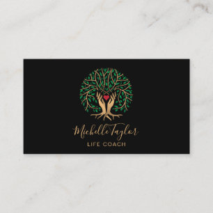 Tree of Life Coach, Therapist, Psychologist Business Card