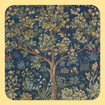 Tree of Life Coaster<br><div class="desc">Tree of Life by William Morris. The "Tree of Life" is one of William Morris' most well known works. You can readily see his attention to detail in this wonderful tapestry, whose symbolic meaning, according to the Biblical story of Adam and Eve, is everlasting life or immortality. William Morris (24...</div>