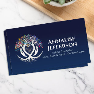 Tree of life - Compassion -Heart-Centered Support Business Card