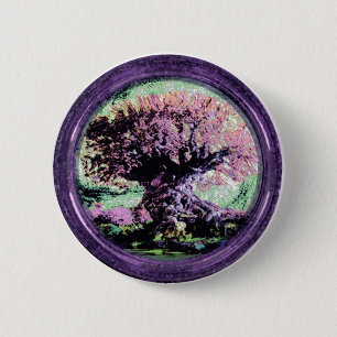 Tree of Life Concern 6 Cm Round Badge