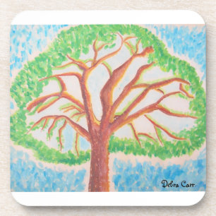 Tree of Life-cork coaster