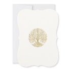 Tree of Life Cream & Gold Celtic Wedding