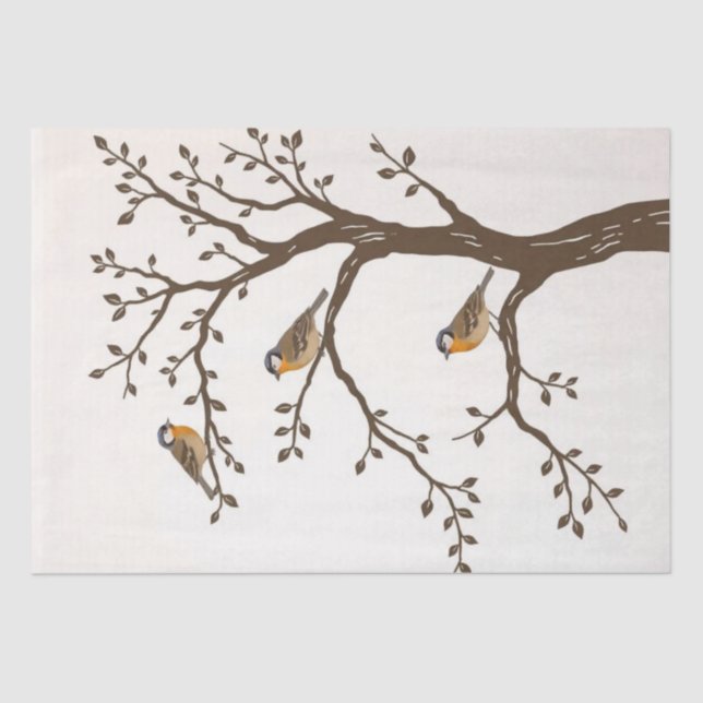 Tree of Life Decoupage Tissue Paper (Front)