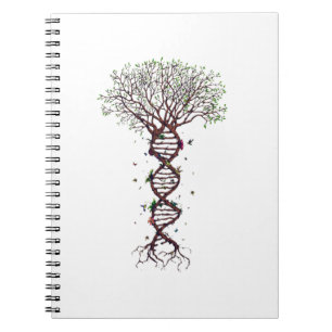 Tree of Life DNA Genetics Biology Environment Notebook