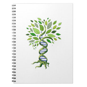 Tree of Life DNA Genetics Biology Environment Notebook