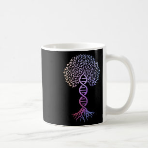 Tree Of Life Dna Science Genetics Earth Day Geneal Coffee Mug