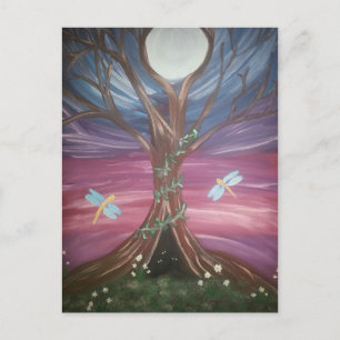 tree of life dragon fly.jpg postcard