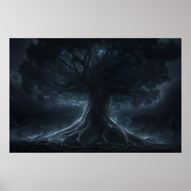Tree of Life – Dusk Edition Fantasy Poster (Front)