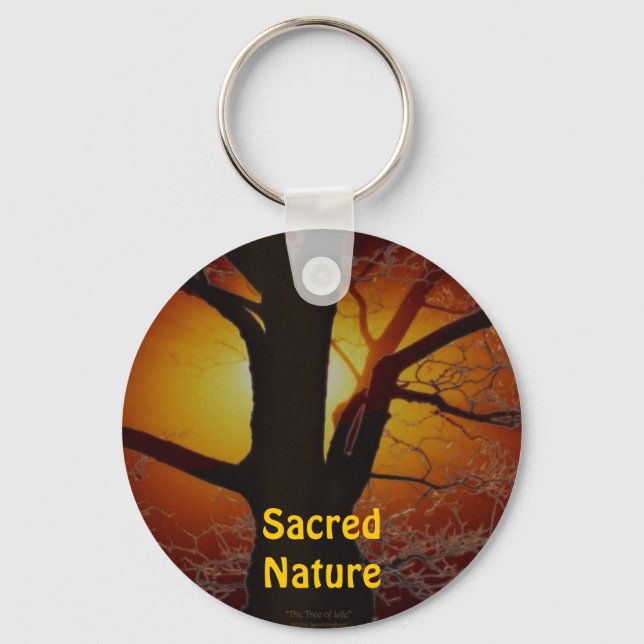 TREE OF LIFE Earth Day Gift Series Key Ring (Front)