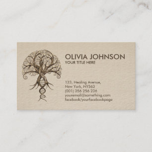 Tree of Life - Evolution DNA Business Card