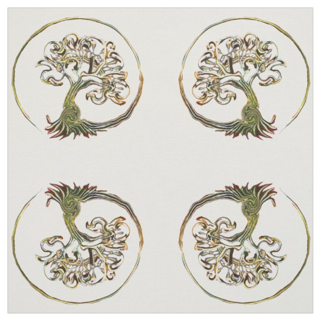 Tree Of Life Fabric (Swatch)