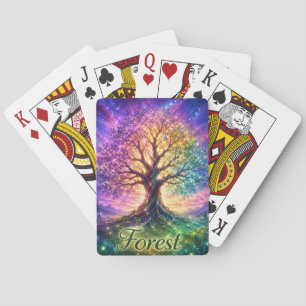 Tree of Life Forest Playing Cards