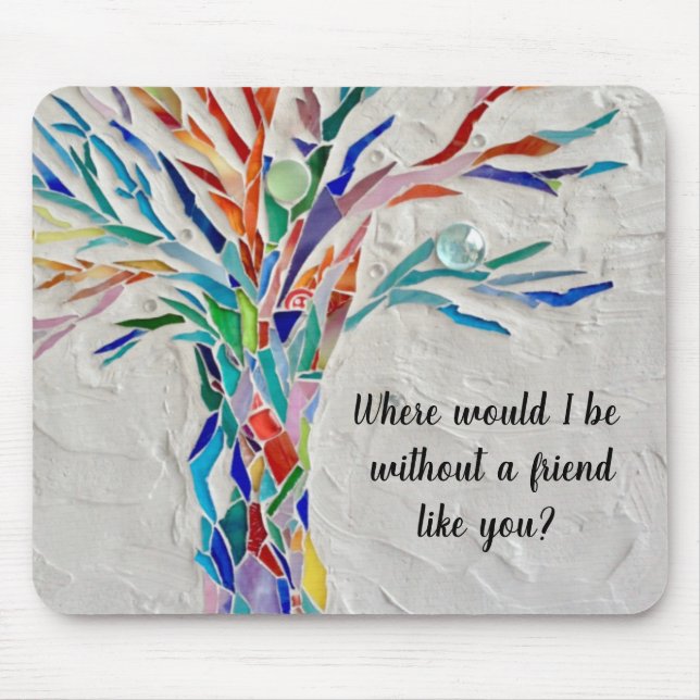 Tree Of Life Friends Mouse Mat (Front)