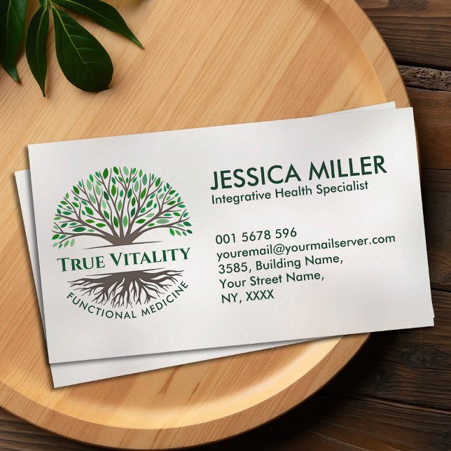 Tree of Life - Functional Medicine Business Card (Creator Uploaded)