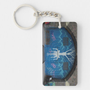 Tree Of Life Graffiti Key Ring