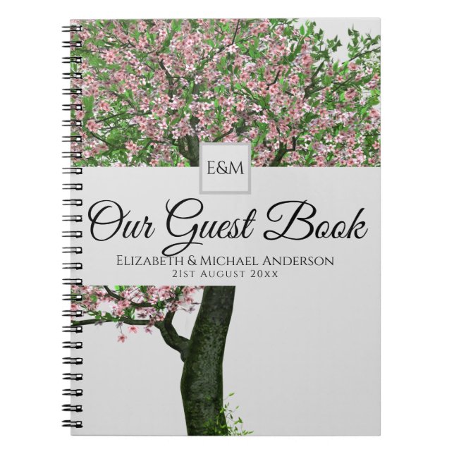 Tree of Life Guest Book Wedding or Memorial Other (Front)