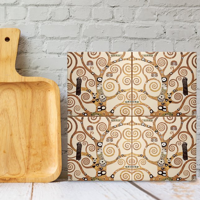 Tree of Life Gustav Klimt Fine Art Tile (Creator Uploaded)