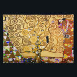 Tree of Life Gustav Klimt Nouveau Placemat<br><div class="desc">The Tree of Life (1909)  is a beautiful painting by Vienna Secessionist painter Gustav Klimt. Known for painting with pure gold,  his art is vibrant and fun. The Tree of Life is a classic art nouveau painting.</div>