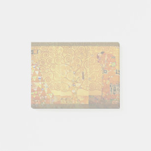 Tree of Life Gustav Klimt Nouveau Post-it Notes