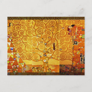 Tree of Life Gustav Klimt Nouveau Postcard