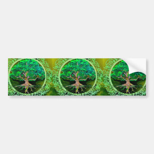 Tree of Life Health and Prosperity Bumper Sticker