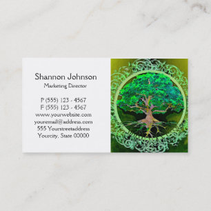 Tree of Life Health and Prosperity Business Card