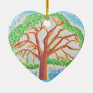 Tree of Life-heart ornament