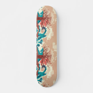 Tree of life in the ocean skateboard