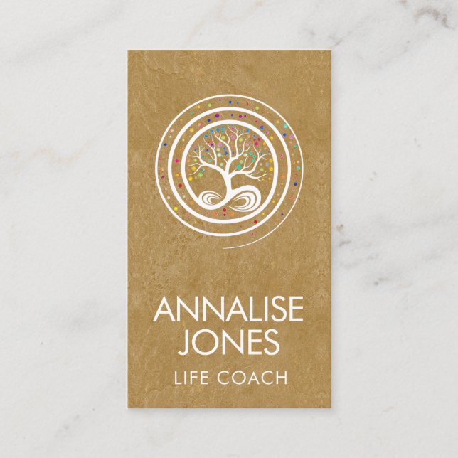 Tree of Life - Infinity Business Card (Front)