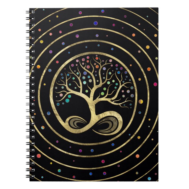 Tree of Life - Infinity Spiral Notebook (Front)
