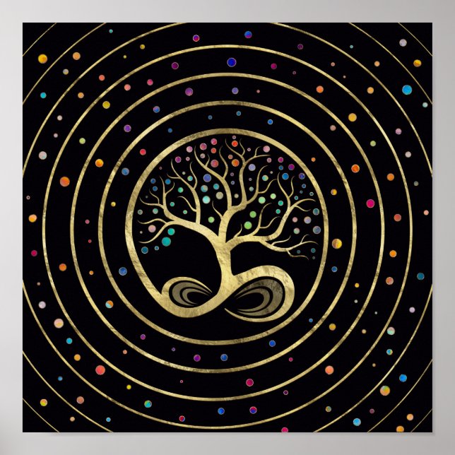 Tree of Life - Infinity Spiral Poster (Front)