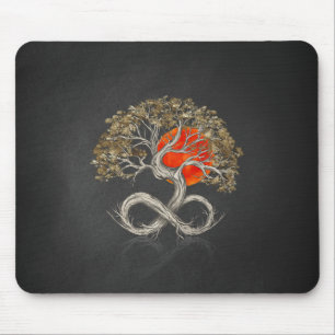Tree of Life - Infinity Sunrise Mouse Mat