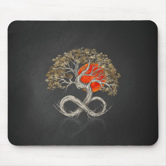 Tree of Life - Infinity Sunrise Mouse Mat (Front)
