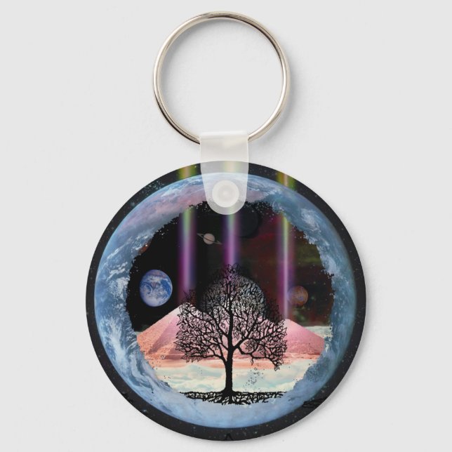 Tree of Life Inner Truth Key Ring (Front)